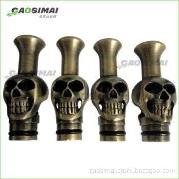 Domineering drip tip wholesale 2013 skull drip tips One Piece Lover